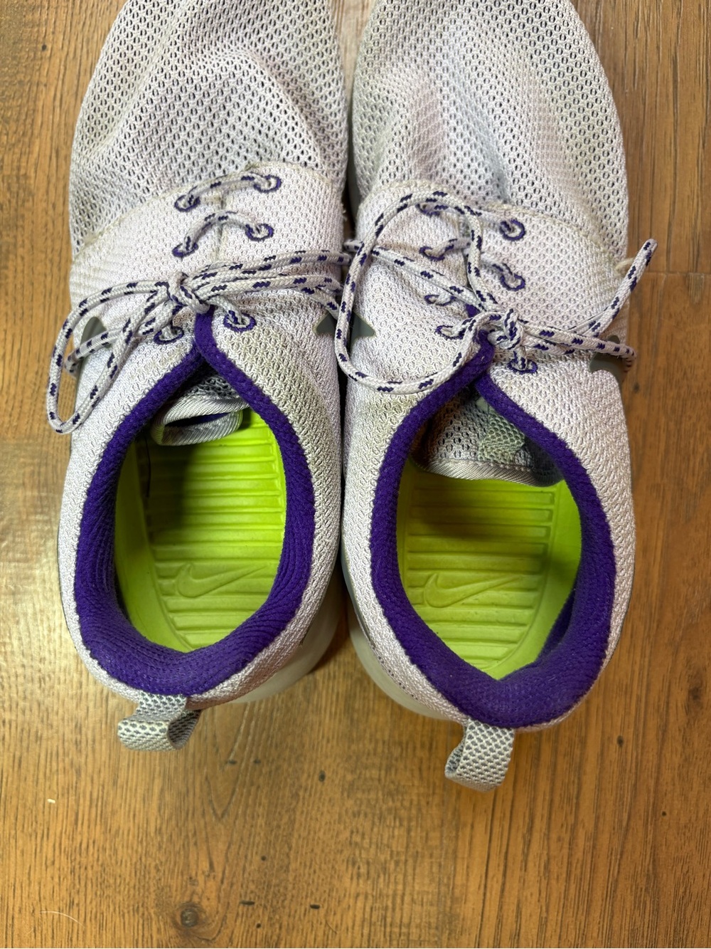 Nike Roshe Run Violet Frost Pure Platinum - Picture 7 of 12